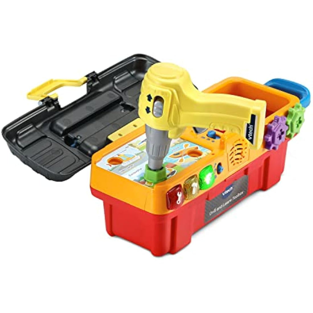 VTech Drill and Learn Toolbox Pro – Interactive Toddler Educational Toy