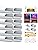 Angdarun LED Aluminum Profile – 12 Pack U-Shape Channel with Milky Cover