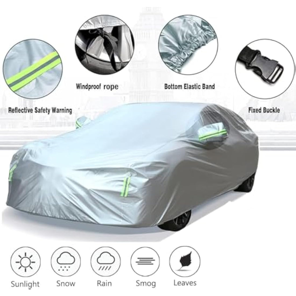 BEXITA Waterproof Car Cover | All Weather UV Protection - Saloon Size XL