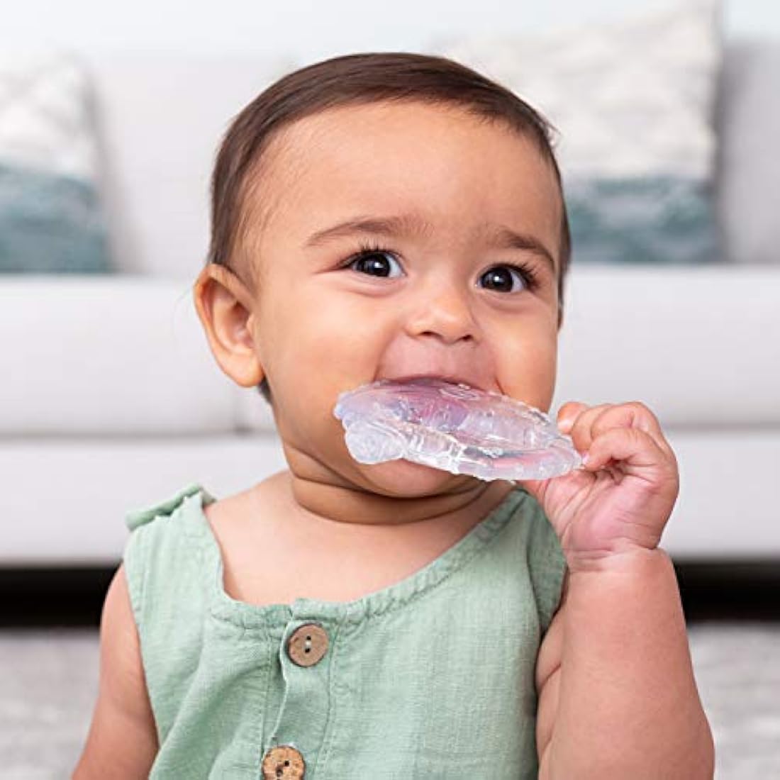 Infantino 3-Stage Crystal Clear Teether Set – BPA-Free Sensory Toy