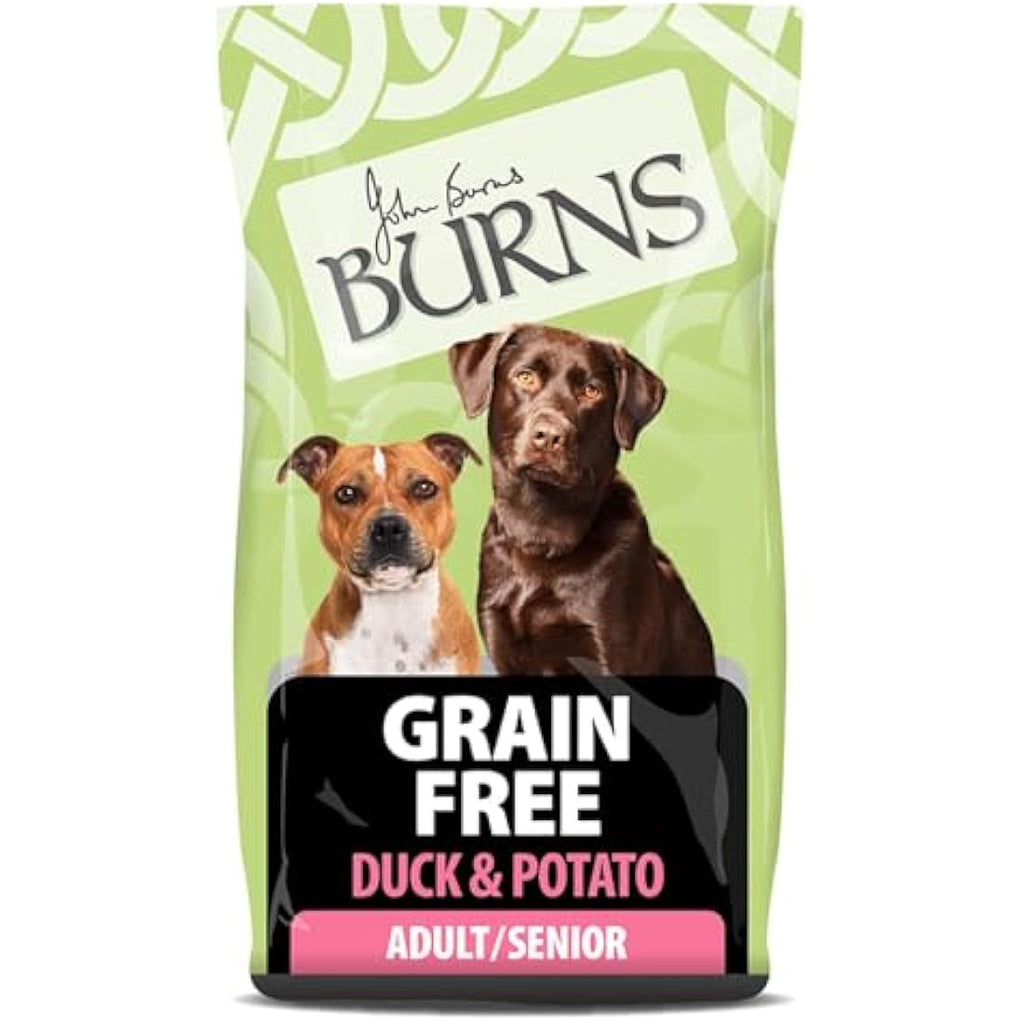 Burns Pet Nutrition Grain-Free Duck & Potato Adult Dog Food - 12kg