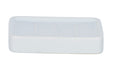 WENKO Hexa Ceramic Soap Dish – Modern White Matte Soap Holder