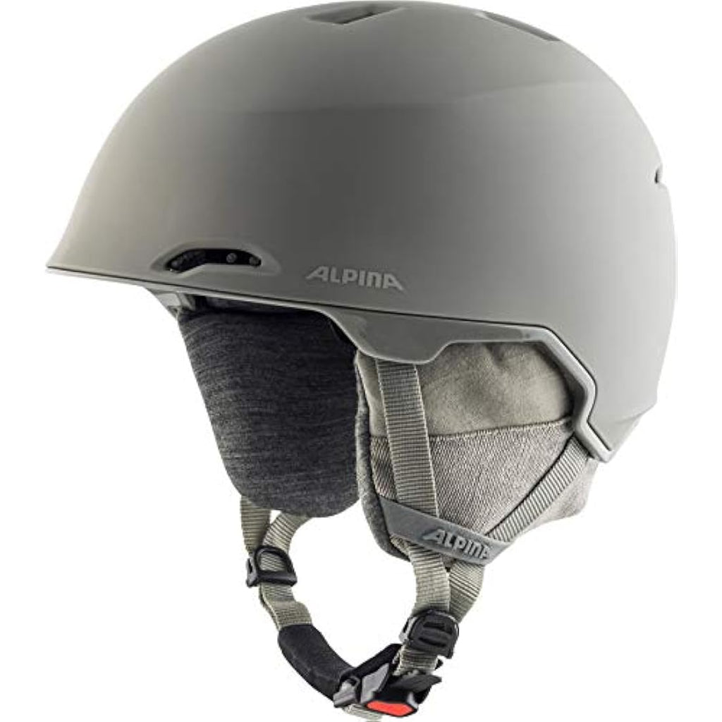 Alpina Cycling Helmet with Integrated Neckwarmer and Hi-EPS Protection