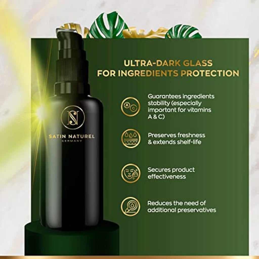 Satin Naturel Organic Almond Oil – 200ml Cold-Pressed Vegan Skin Care