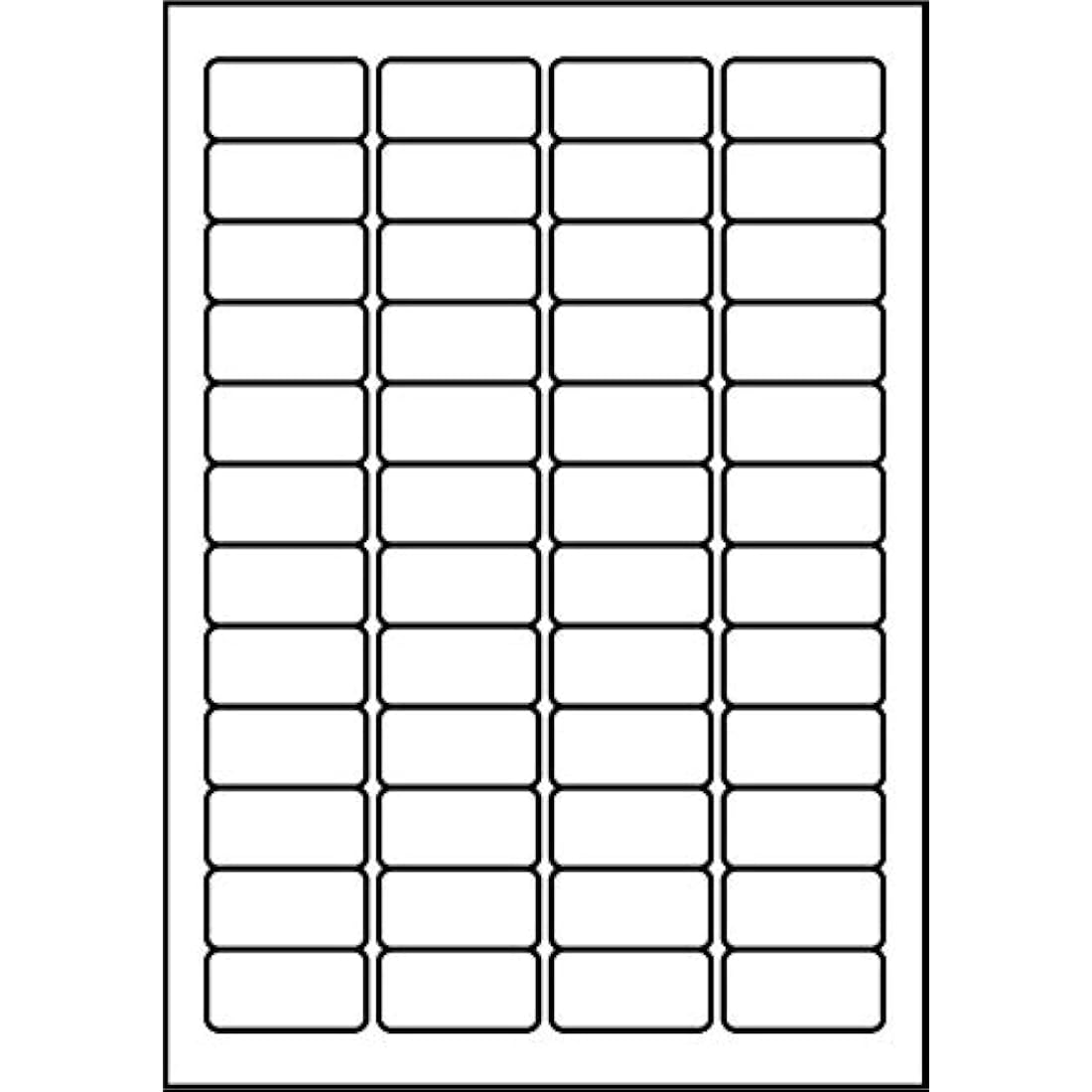 A4 Self Adhesive Address Labels | 4800 Labels | 100 Sheets