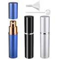 Refillable Perfume Atomiser - 10ml Portable Travel Spray 3pk