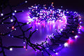 Christmas Concepts 500 LED Cluster Lights – 6m Red/Blue/White – 8 Functions