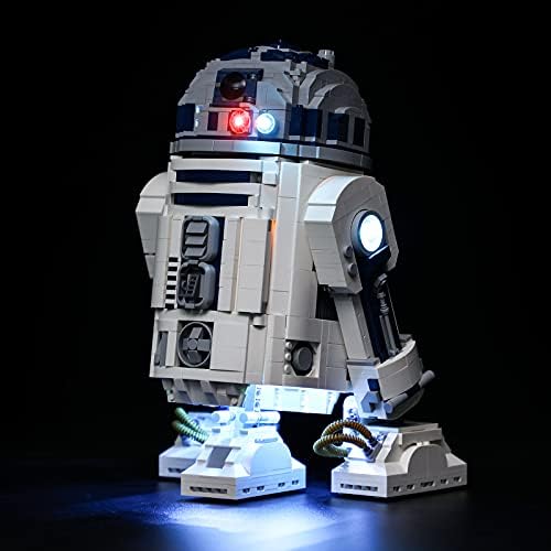 Briksmax LED Lighting Kit for LEGO Star Wars R2-D2 75308 Model