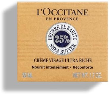 L'OCCITANE Shea Ultra Rich Comforting Face Cream - 25% Shea Butter 50ml