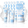 Milk Skin Care Set - 10-in-1 Hydrating Skincare Kit for Teens