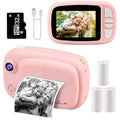GlobalCrown Kids Instant Print Camera – 3.5" Screen 1080p Digital Video