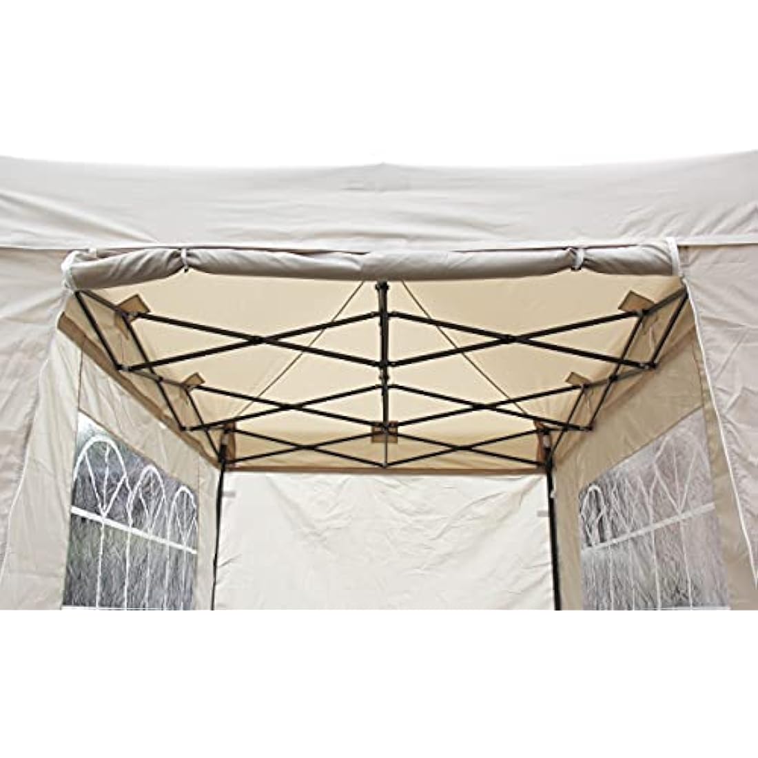 All Seasons Gazebos 3x2m Pop Up Gazebo | Heavy Duty Waterproof - Beige