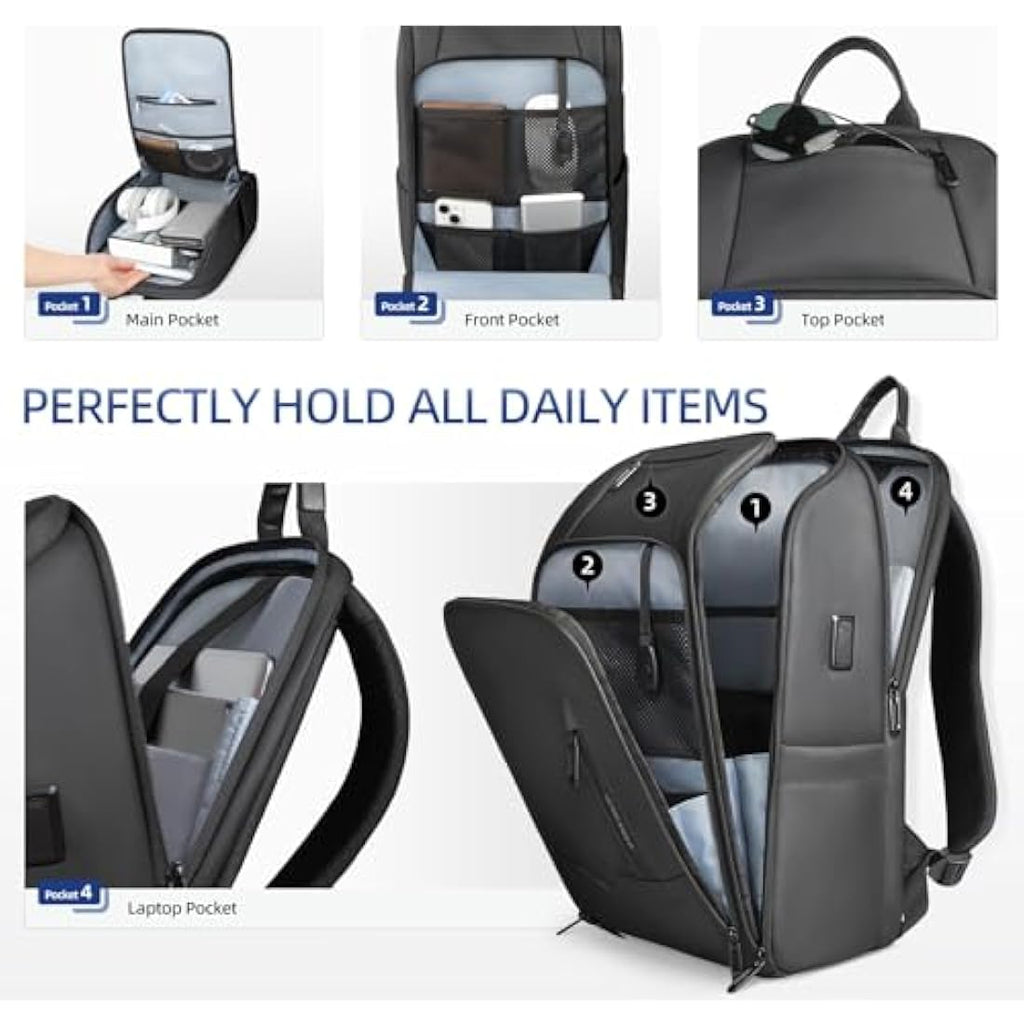 Heroic Knight 15.6 Inch Laptop Backpack | Waterproof Anti-Theft Bag