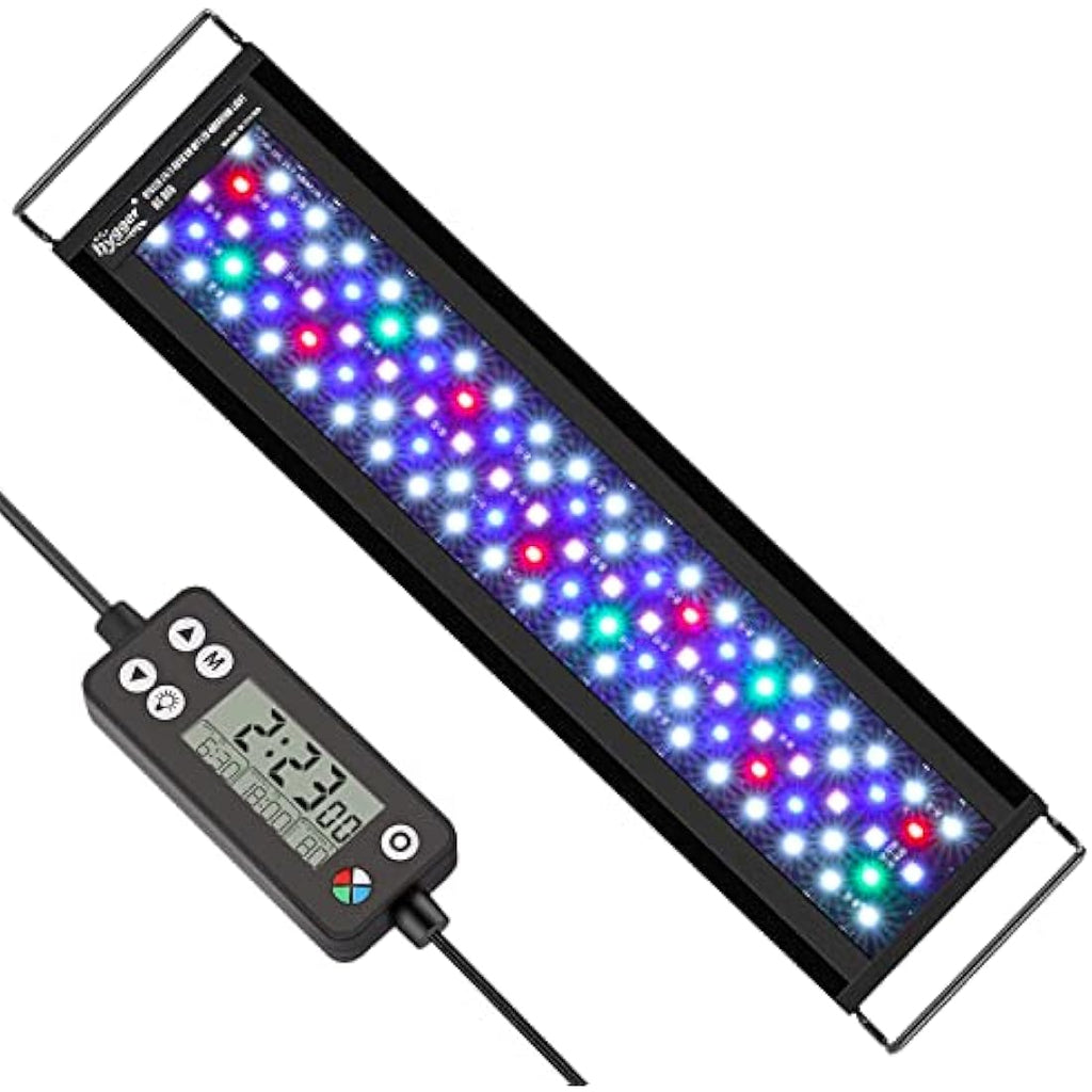 Hygger Full Spectrum LED Aquarium Light | 36W Auto Cycle for 90-107cm Tank