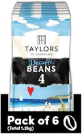 Taylors of Harrogate Decaf Coffee Beans - 100% Arabica - 6 x 200g (1.2kg)