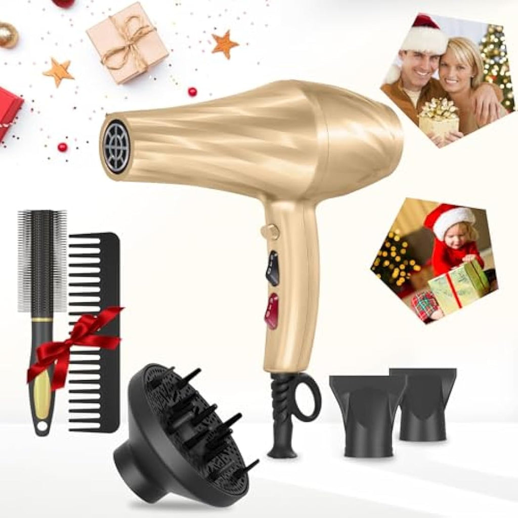 Jooayou 3000W Ionic Hair Dryer | Professional Salon Blow Dryer