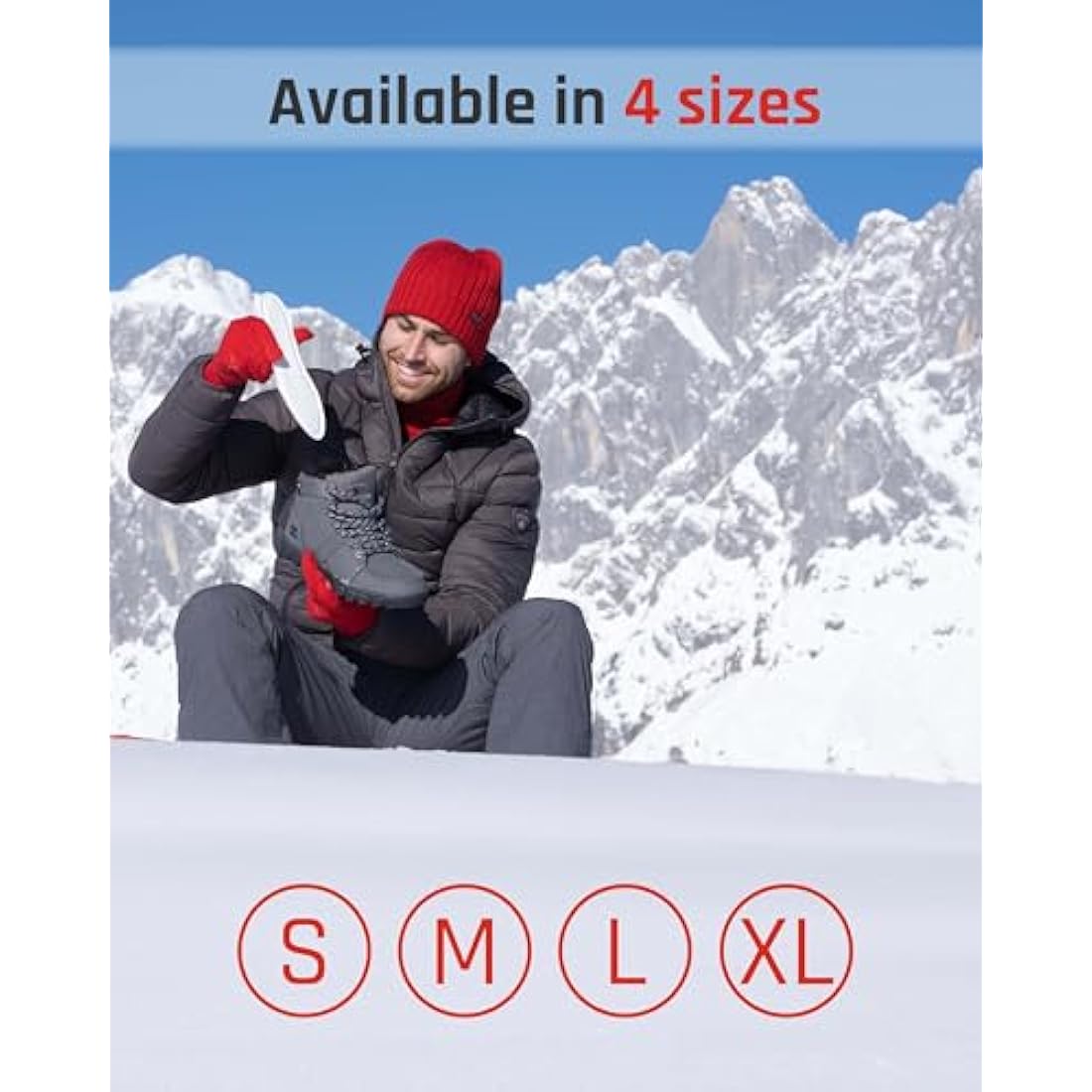TerraTherm Insole Foot Warmers – 8-Hour Natural Heated Shoe Inserts