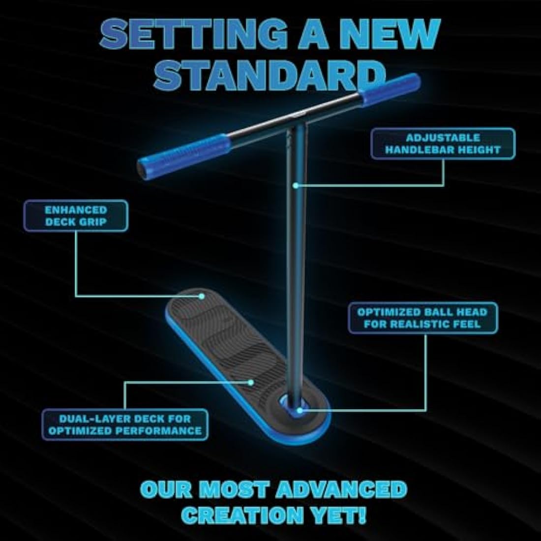 INDO Pro V2 Trampoline Trick Scooter – Aluminum Stunt Scooter