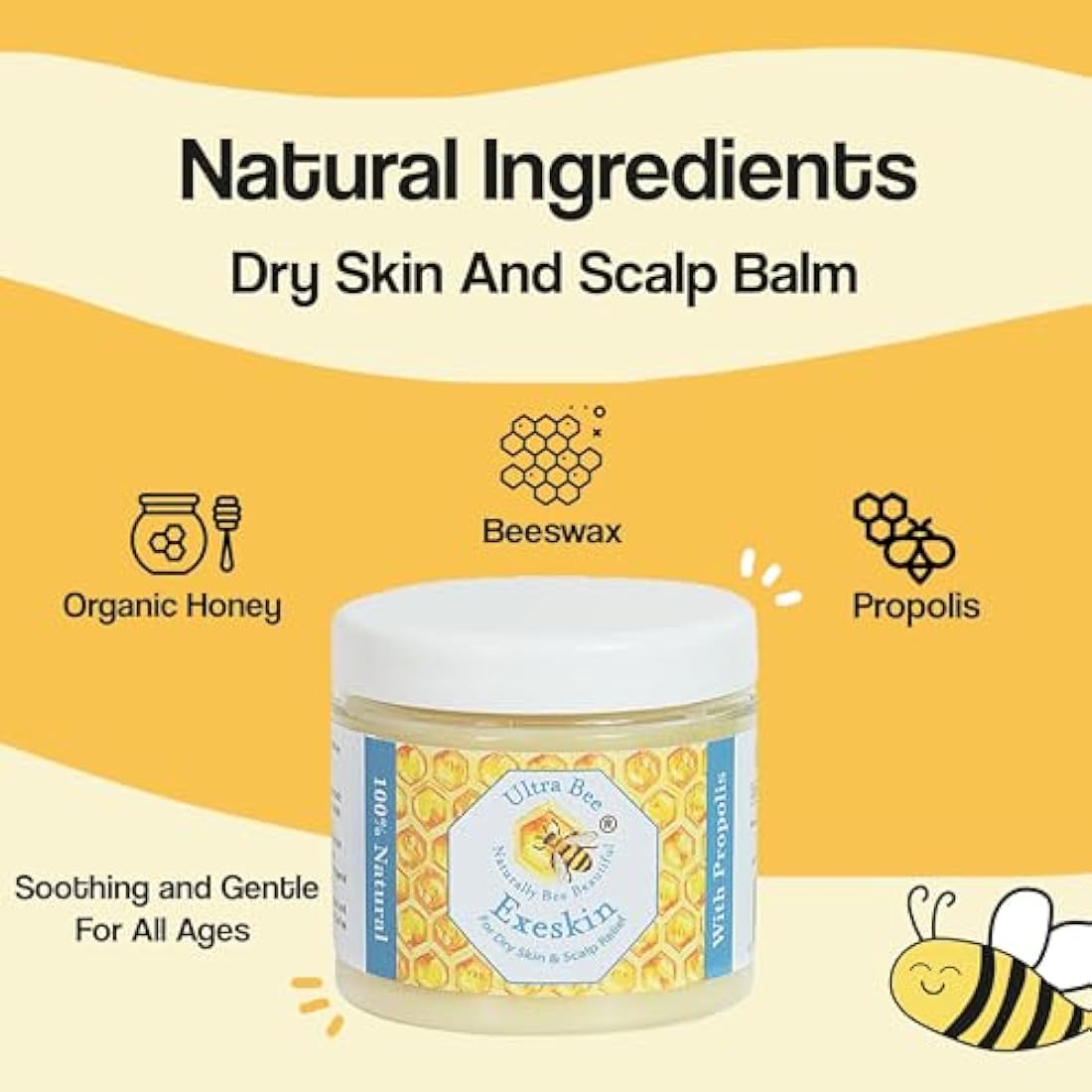 Exeskin Balm 200ml – Natural Eczema & Psoriasis Relief