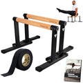 GORNATION Wooden Parallettes – Non-Slip Calisthenics Push-Up Bars