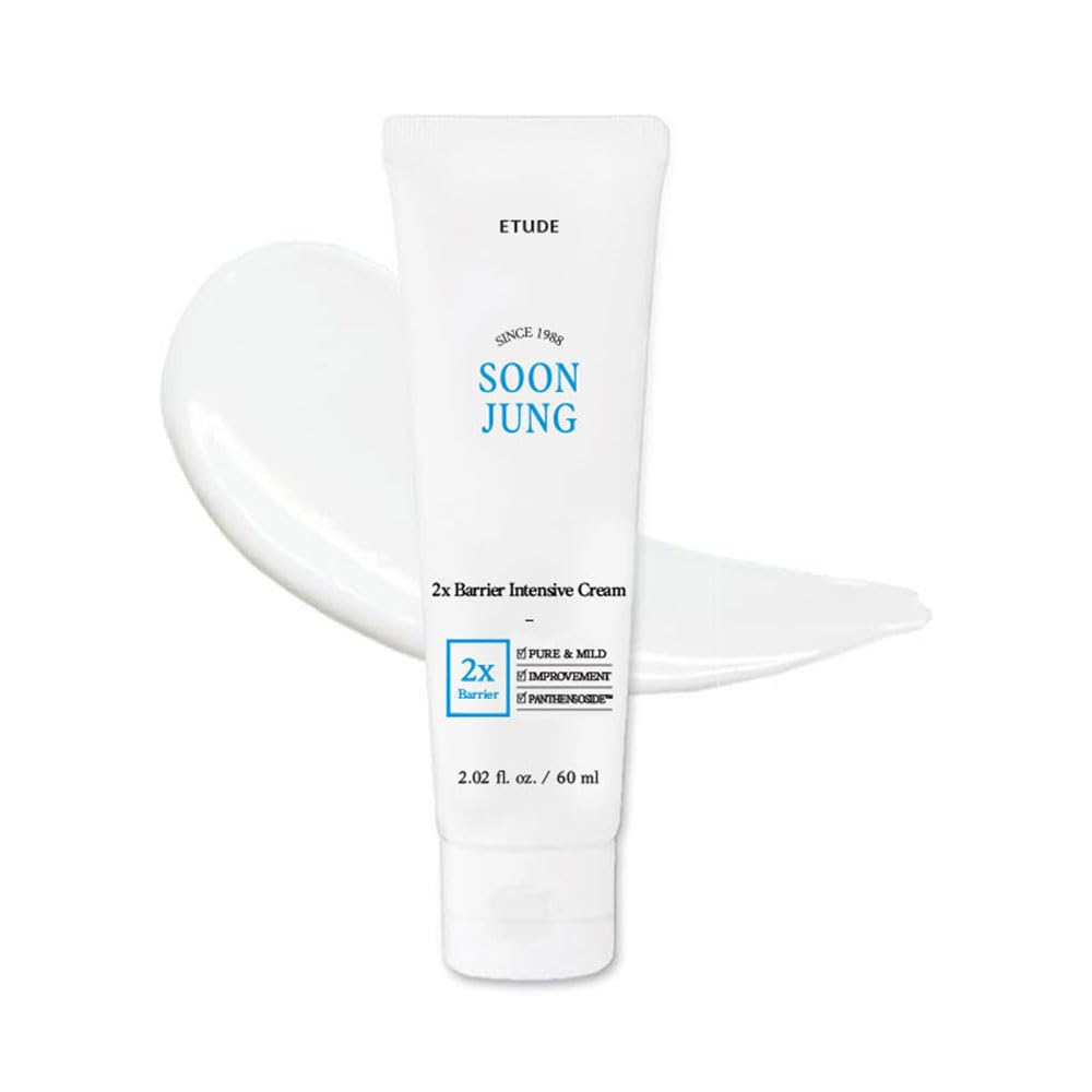 ETUDE SoonJung 2x Barrier Intensive Cream | Hydrating Facial Moisturizer