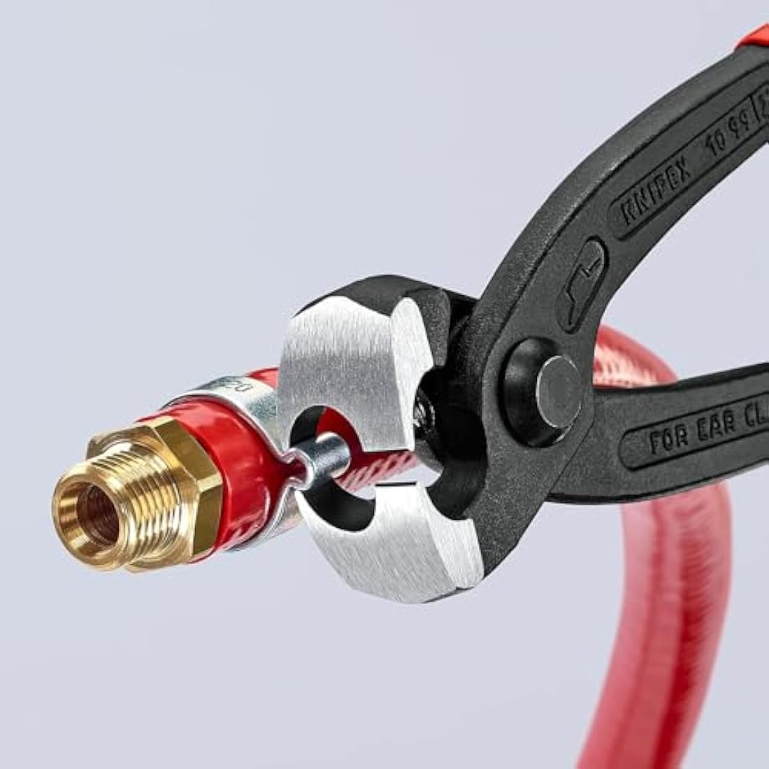 Knipex Ear Clamp Pliers – 220mm Black Atramentized Steel Tool