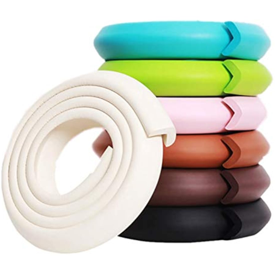 M2cbridge Extra Thick L-Shape Foam Edge Protector – Baby Safety Guard, 2M