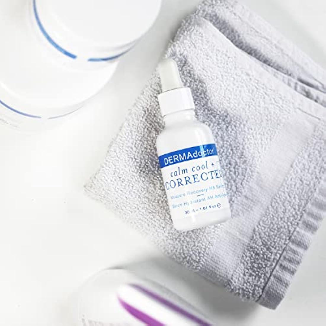DERMAdoctor Calm Cool + Corrected Hyaluronic Acid Serum for Sensitive Skin
