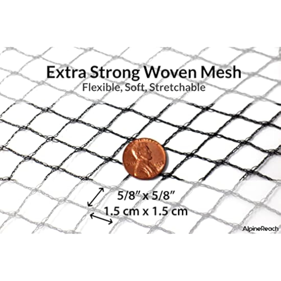 Jolof Store Garden Netting – 2m x 20m Heavy Duty Woven Mesh Bird Netting