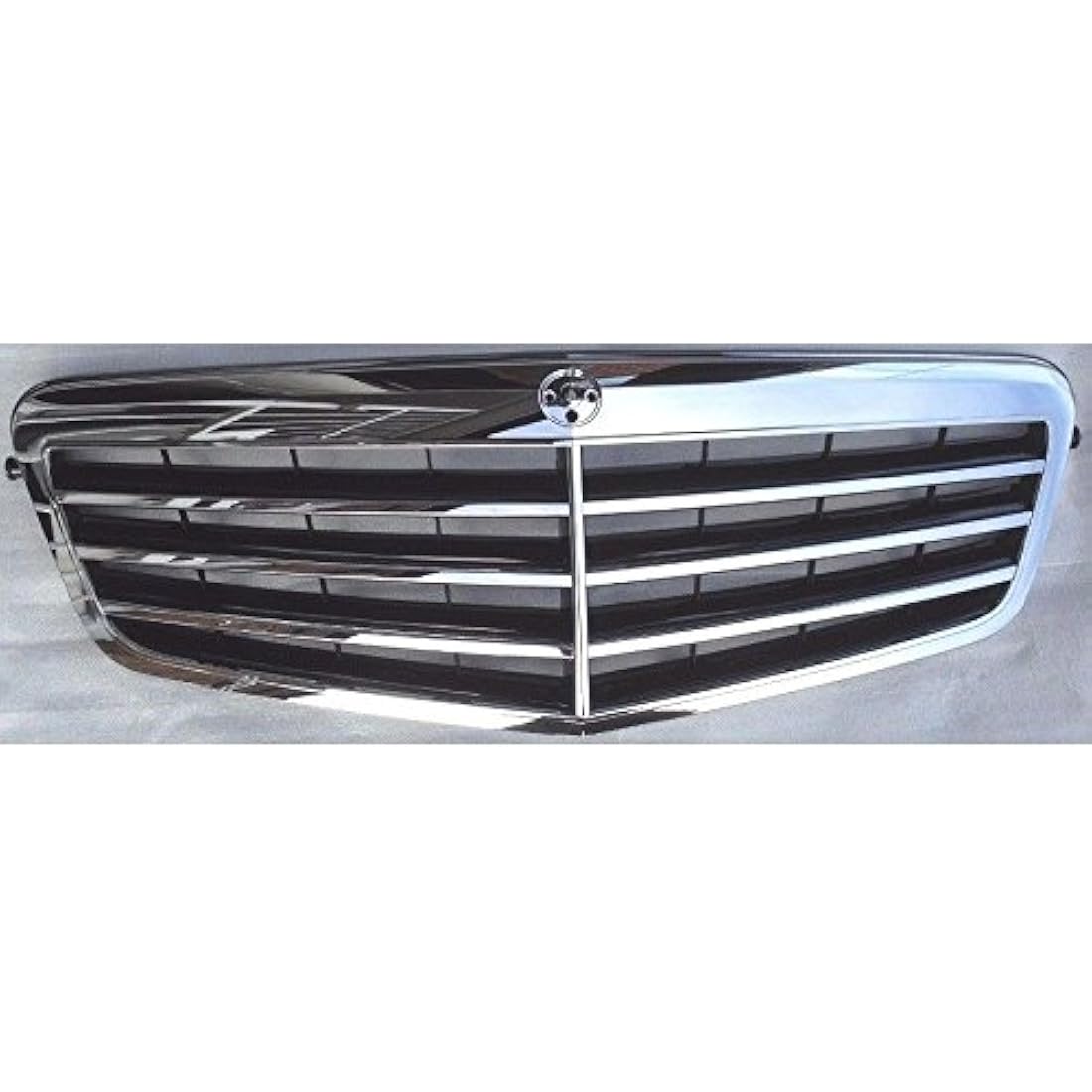 Front Grille Main Centre BZ1482 - Black & Chrome Finish