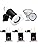 Wondlumi 4-Pack Fire Rated LED Downlights | White GU10 Recessed Spotlights
