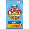 Bakers Adult Dry Dog Food – Chicken and Veg with Superfoods – 14kg
