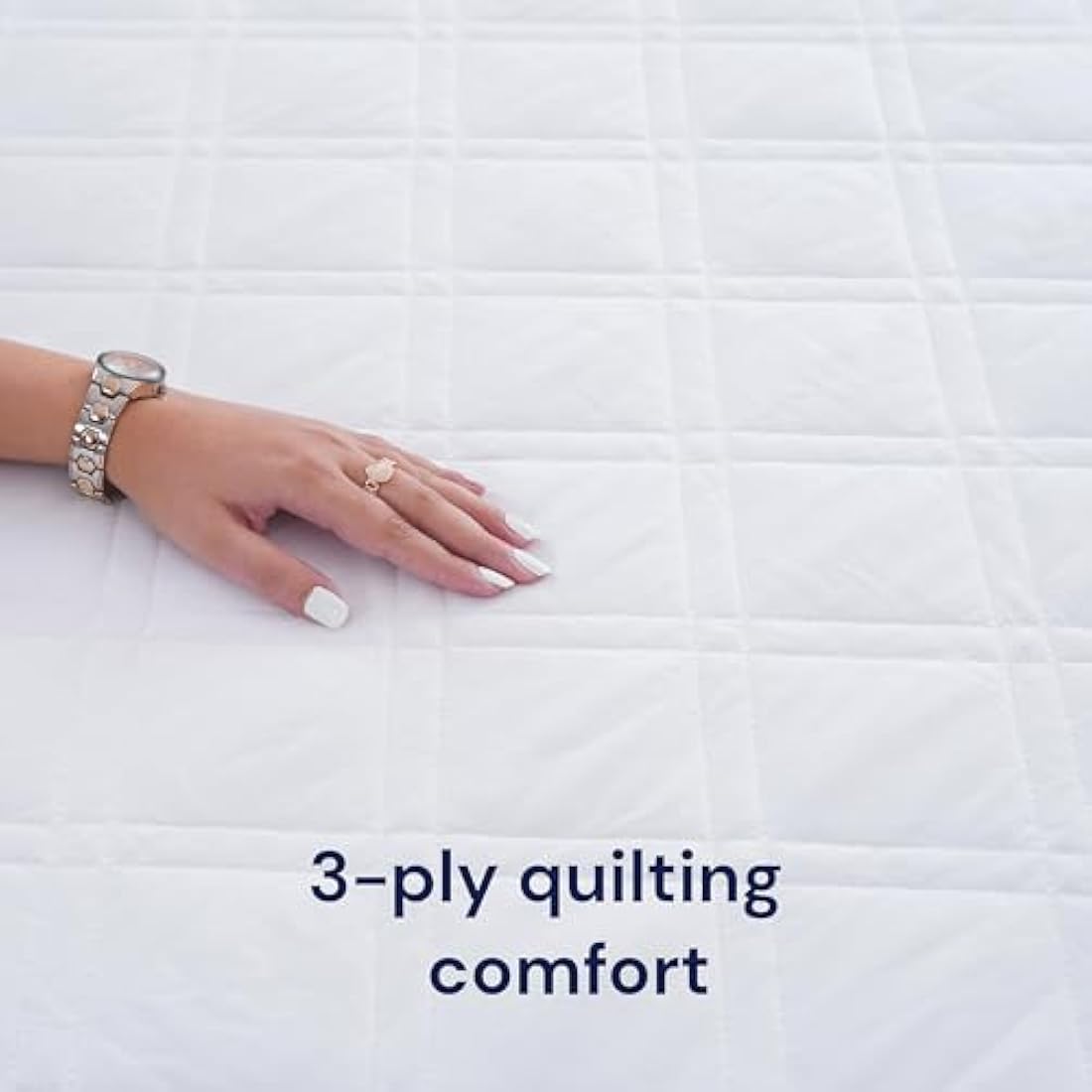 Sheet Story King Size Quilted Mattress Protector – 40cm Extra Deep Pocket