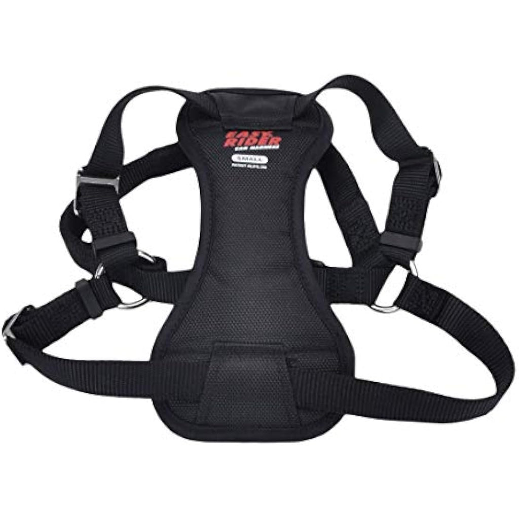 Coastal Easy Rider Crash-Tested Dog Car Harness | Black, Small (16-24")