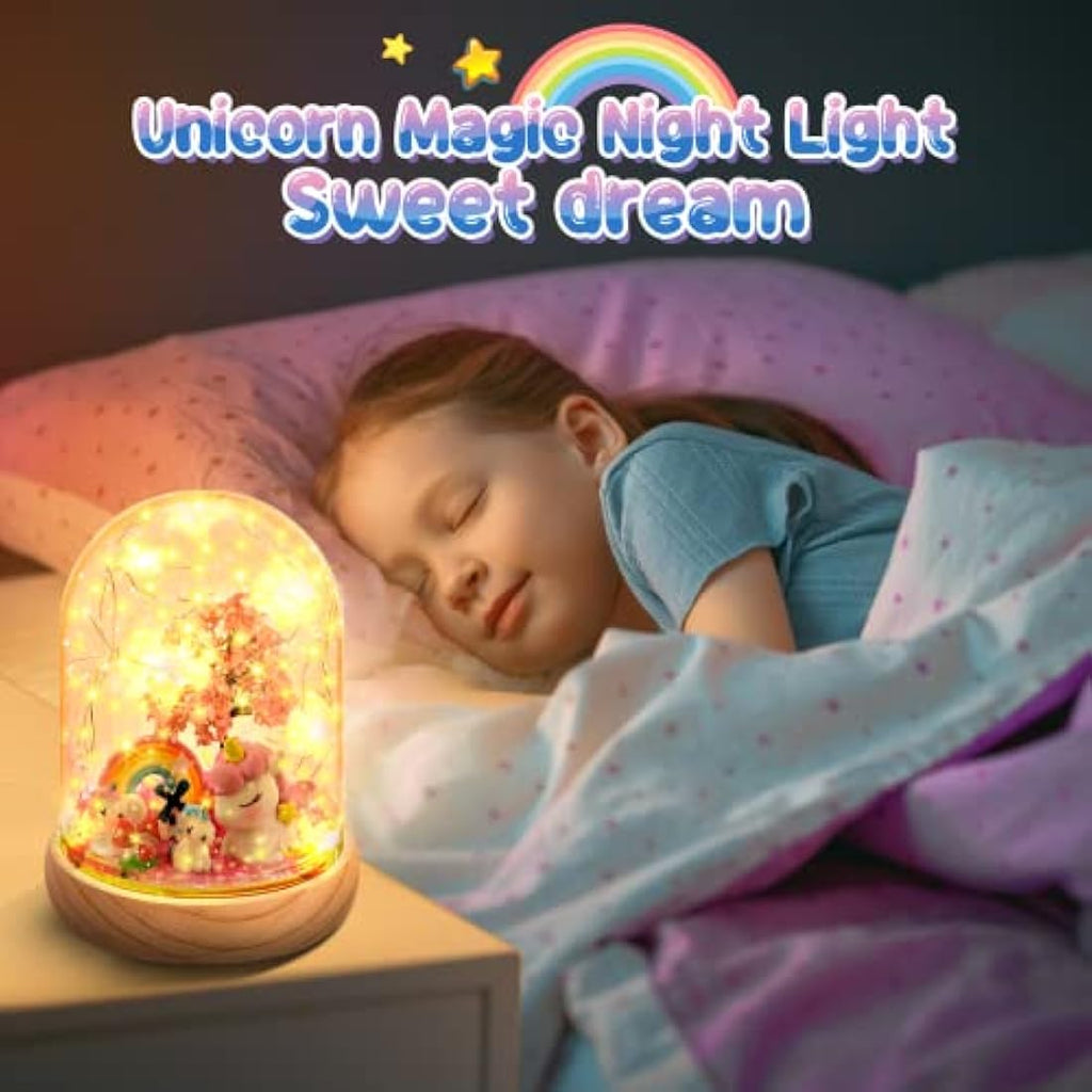 Jolof Store Unicorn Craft Kits – Handmade Creative Toys for Girls Age 3-9