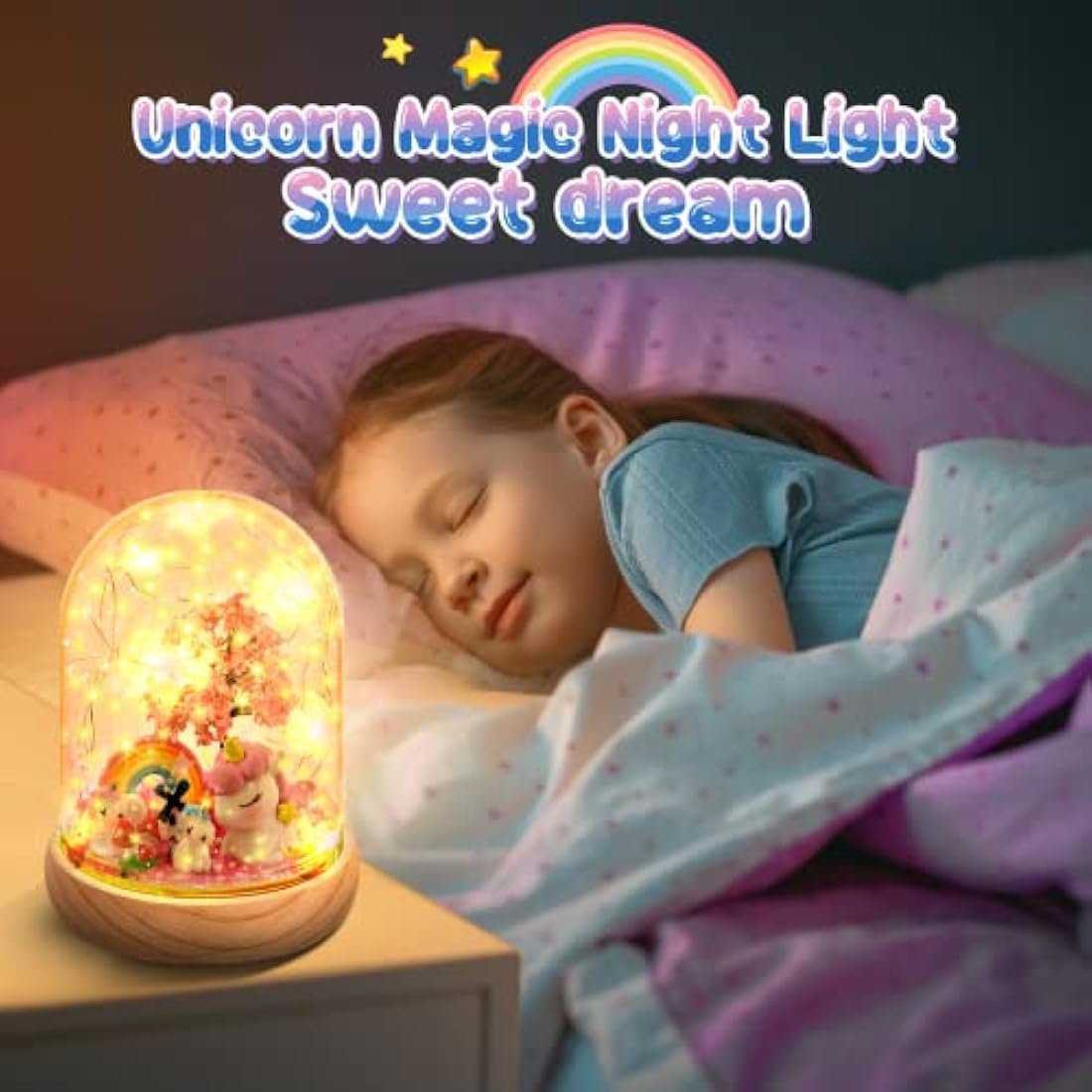Jolof Store Unicorn Craft Kits – Handmade Creative Toys for Girls Age 3-9