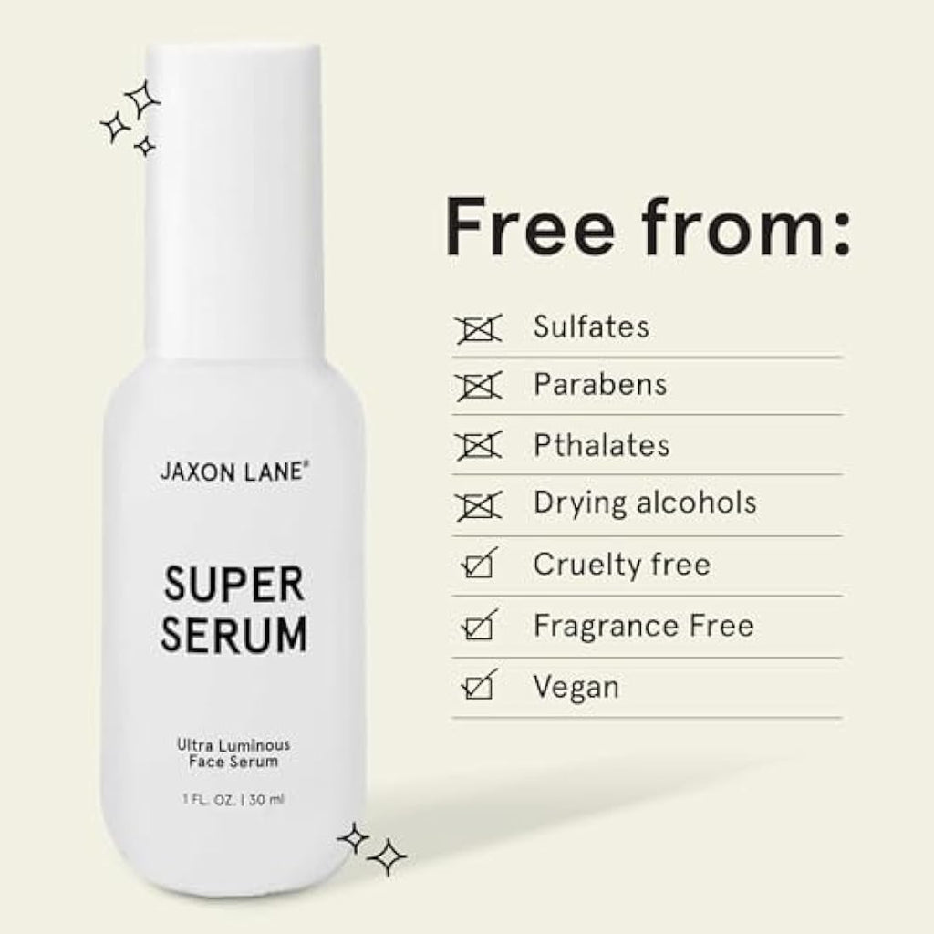 Jaxon Lane Super Serum – Anti-Aging Niacinamide & Bakuchiol Face Serum