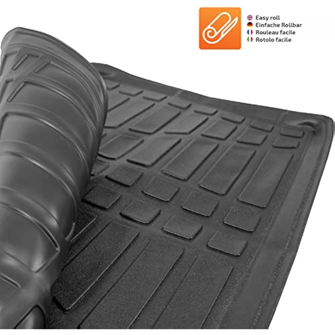 SCOUTT Boot Liner for Clio mk3 2005-2012 | Anti-Slip Rubber Boot Mat