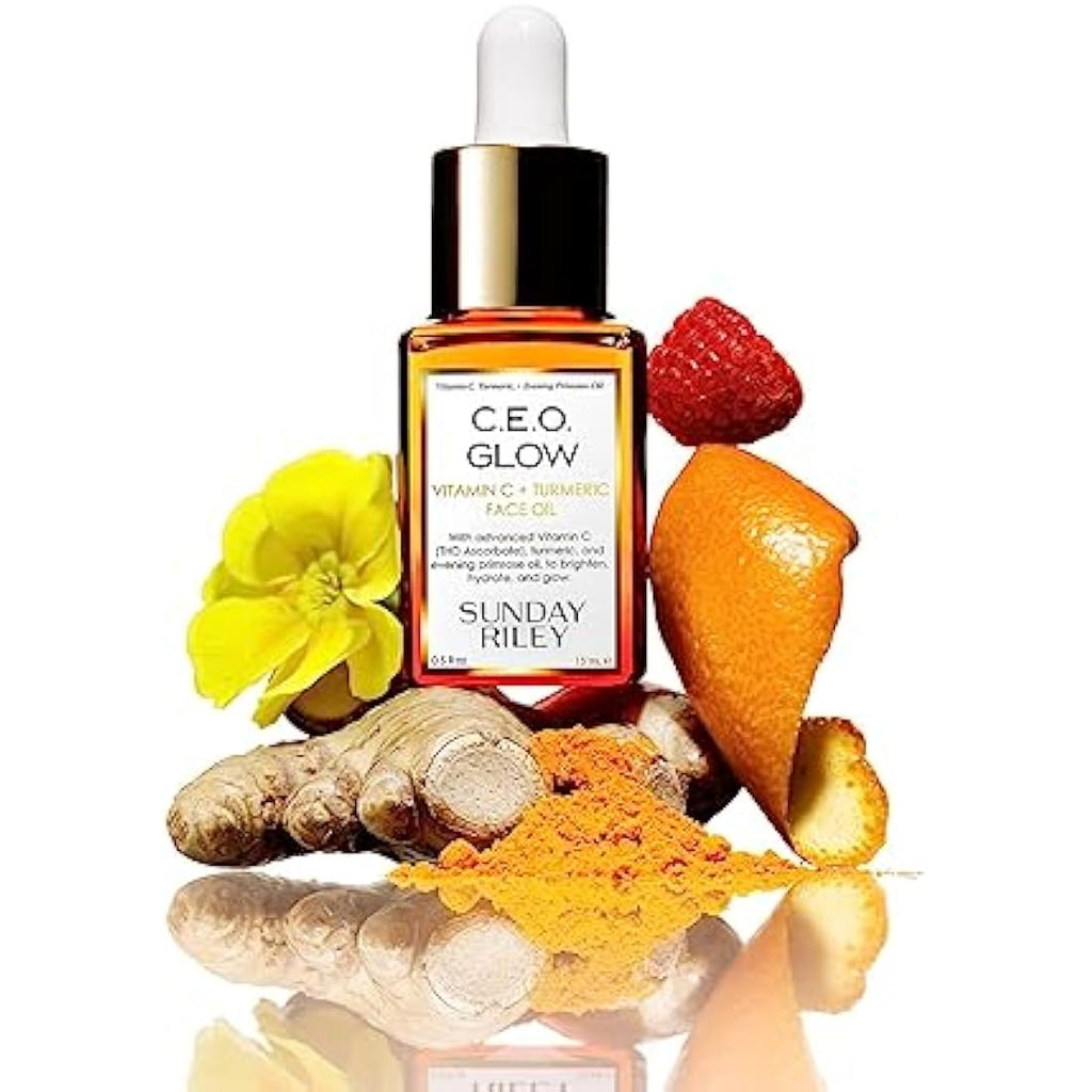 Sunday Riley C.E.O. Glow Vitamin C + Turmeric Face Oil - Brightening Serum