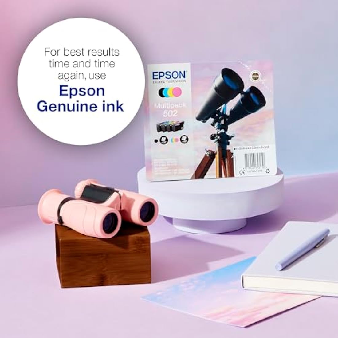 Epson 502 Genuine Ink Cartridges Multipack | 4-Colour Inkjet Set