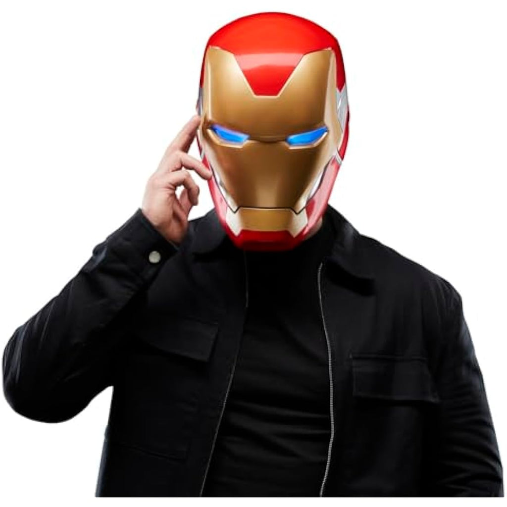 Marvel Legends Iron Man Electronic Helmet – Avengers Endgame Roleplay Gear