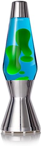 Mathmos Astro Original Lava Lamp – Blue/Green Polished Aluminium