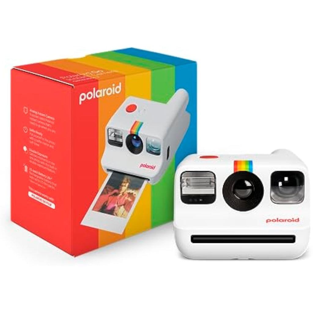 Polaroid Go Generation 2 Mini Instant Camera – White Analog Camera