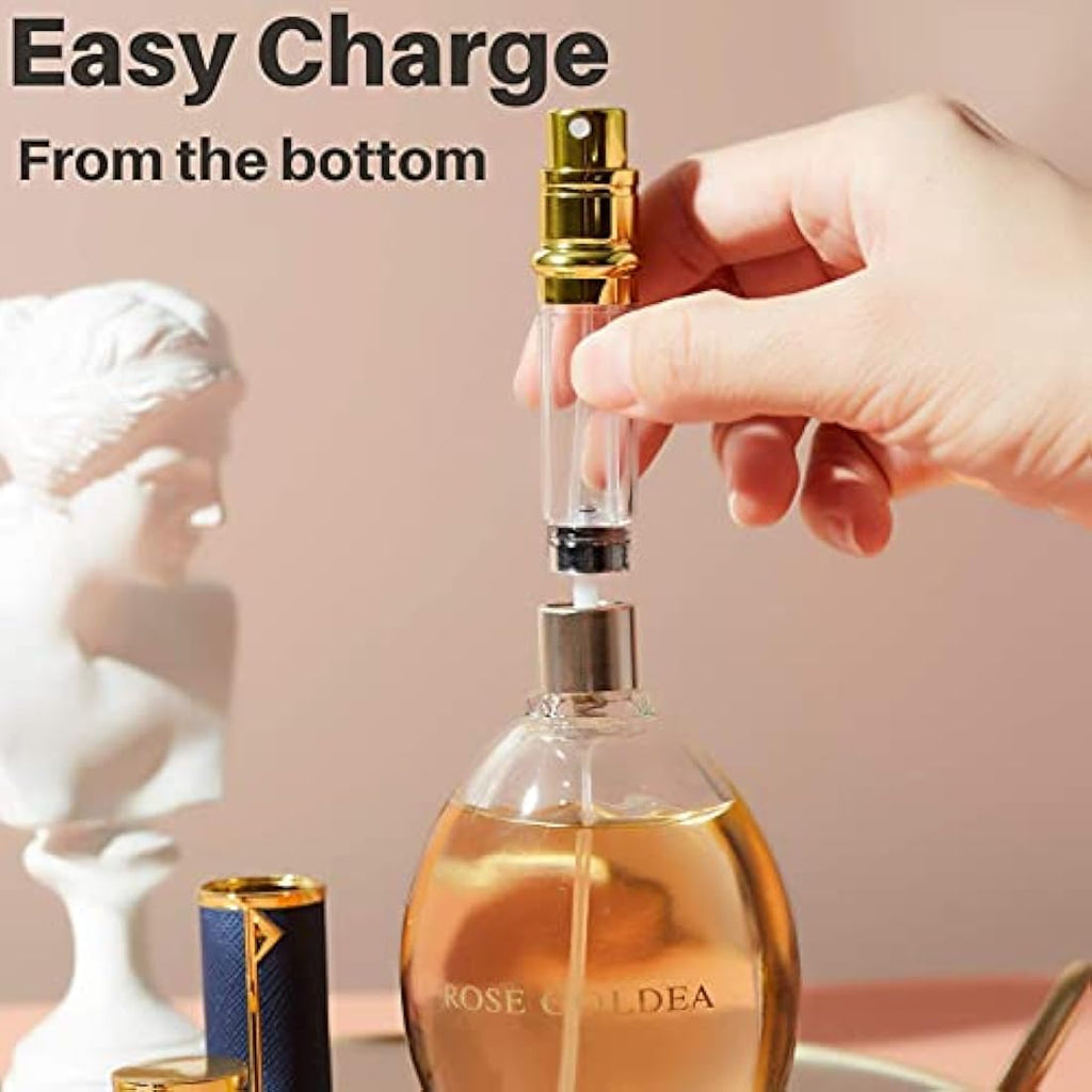 BRARIOS 5ml Refillable Mini Perfume Atomiser | Leakproof Travel Spray