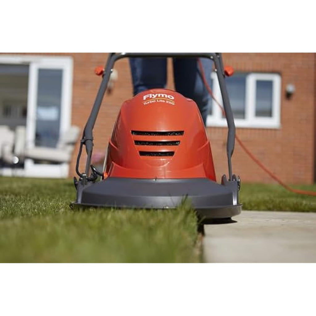 Flymo Turbo Lite 250 Electric Hover Lawn Mower – 1400W, 25cm Width
