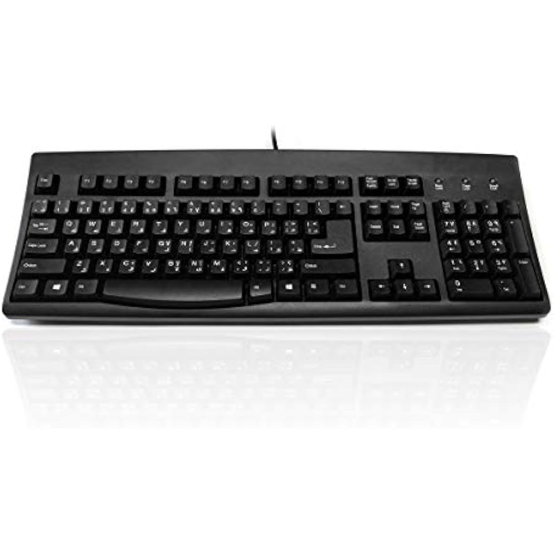 Accuratus 260 Arabic Keyboard – Professional USB Full Size Wired Keyboard
