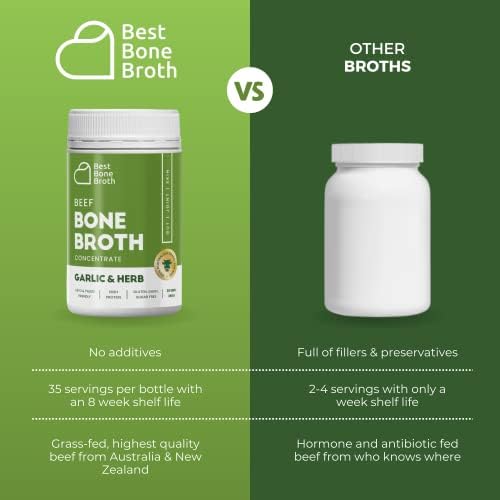 Jolof Store Beef Bone Broth Concentrate – Italian Herb – Grass-Fed