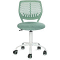 Ergonomic Swivel Desk Chair | Linen Fabric, Cactus Green