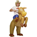AirSuits Inflatable Cowboy Costume – Adult Fancy Dress Party Suit