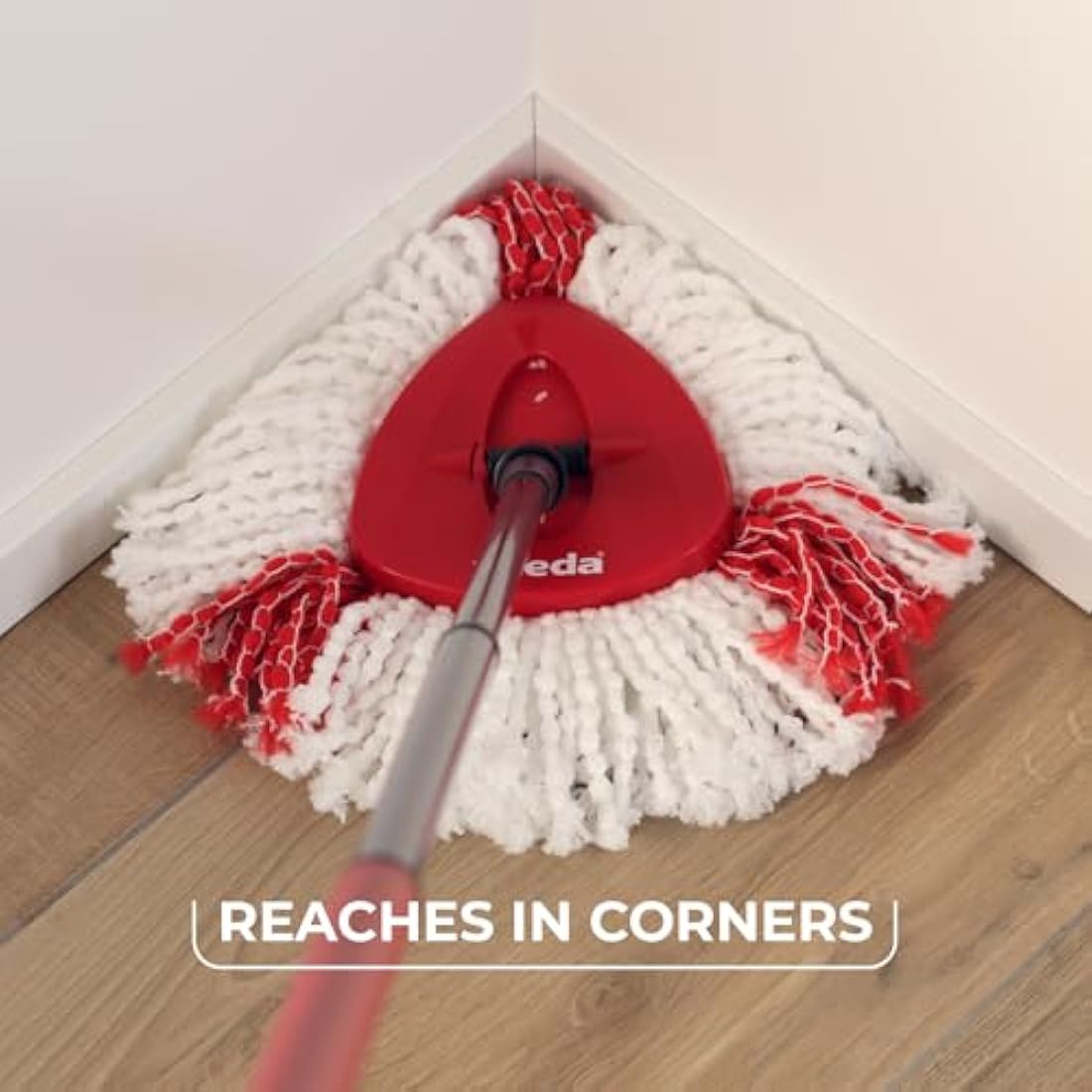Vileda Turbo Microfibre Spin Mop and Bucket Set | Telescopic Handle